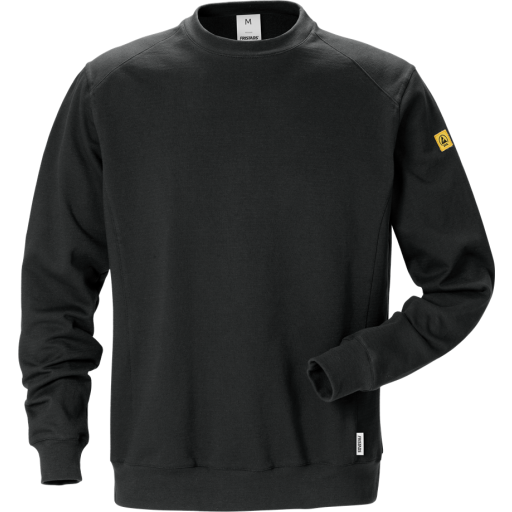Fristads Sweatshirt Esd 7083 Xsm Svart S