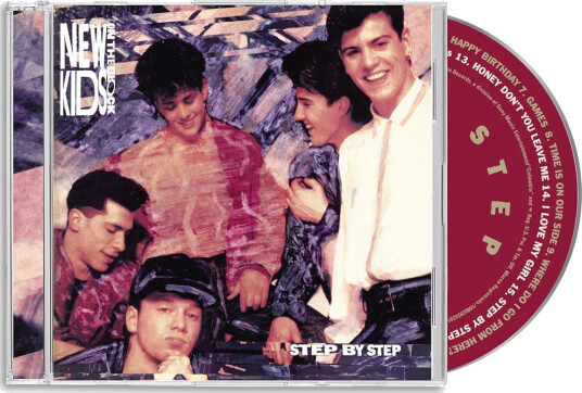 New Kids On The Block Step By Step CD