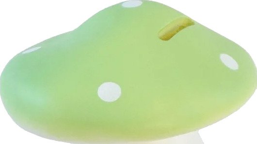 Heico Almond Sopp Sparebøsse Mintgrønn 11 cm