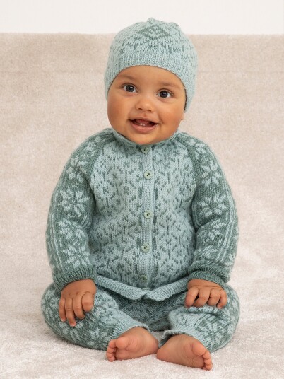 Viking Garn 2304 01A Ellinor Jakke Bukse Og Lue