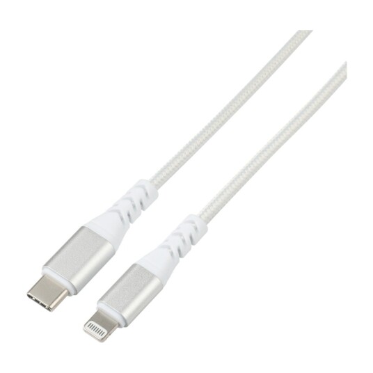 DACOTA PLATINUM USBC-LIGHTNING KABEL 1M, HVIT
