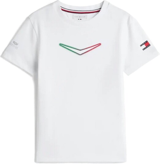 Tommy Hilfiger Th X Cf1 Mexico Chevron Tee WHITE 140