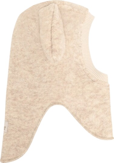 Huttelihut Balaclava Ears Wool SAND MELANGE 52\2 4Y