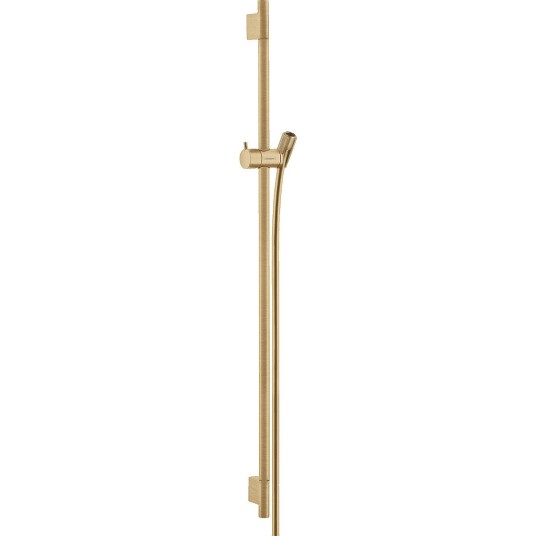 Hansgrohe Unica Dusjstang S Puro 90 cm, m/dusjslange, Børstet Bronse Hansgrohe Unica Dusjstang S Puro 90 cm, m/dusjslange, Børstet Bronse