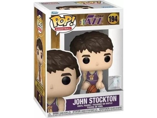Funko Pop! Vinylfigur Av Utah Jazz John Stockton 9 Cm