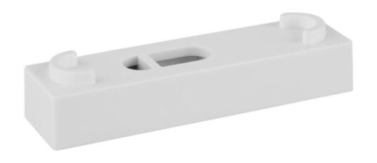 Faluplast 16210 Avstandskloss 10 x 60 mm for enkelt-/dobbeltklemme hvit Installasjon Faluplast 16210 Avstandskloss 10 x 60 mm for enkelt-/dobbeltklemme hvit Installasjon