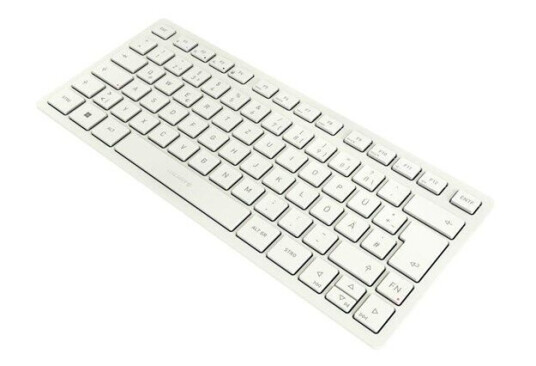 Cherry KW 7100 MINI BT - Tastatur - Tysk - Hvit Cherry KW 7100 MINI BT - Tastatur - Tysk - Hvit
