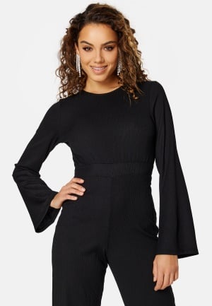 BUBBLEROOM Venla open back jumpsuit Black S BUBBLEROOM Venla open back jumpsuit Black S
