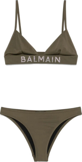 Balmain Dame Svømmetøy Grønn L, Balmain Dame Svømmetøy Grønn L,