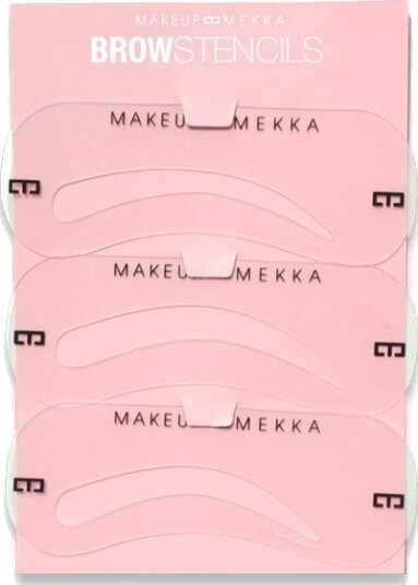 Makeup Mekka Brow Stencils 3pk