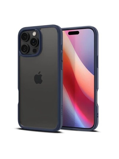 Spigen Ultra Hybrid Mobildeksel til iPhone 16 Pro - Marineblå