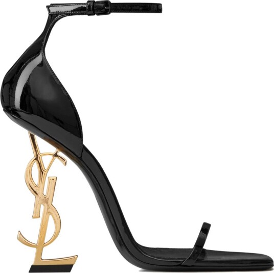 Saint Laurent Dame Sko Svart 38 1/2 EU, Saint Laurent Dame Sko Svart 38 1/2 EU,