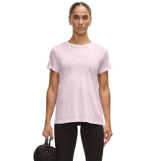 Casall Women's Soft Texture Tee Lush Pink S