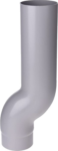 Plastmo nedløpsrør Ø90mm grå gray 90 mm
