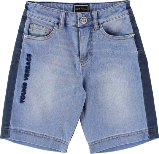 Young Versace Shorts Denim Blå/Navy Versace 6 år 116 Shorts Young Versace Shorts Denim Blå/Navy Versace 6 år 116 Shorts