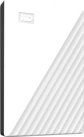 WD My Passport 2TB Ekstern Harddisk med USB 3.2 - Hvit