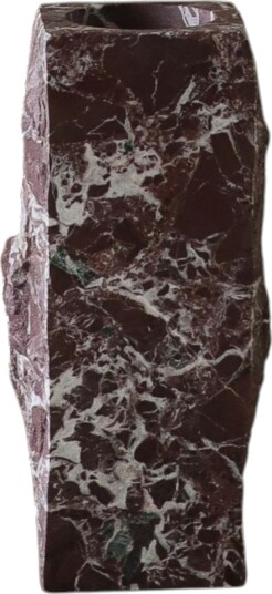 Edge Vase Small Rosso Levanto Edge Vase Small Rosso Levanto