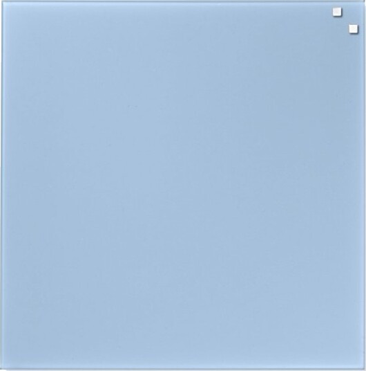 Magnetisk Glastavle 45 X 45 Cm Lyseblå Lyseblå 49,5X3x48,5Mm (1Stk)