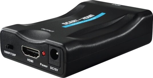 Hama Scart til HDMI 1080P Video Converter Svart