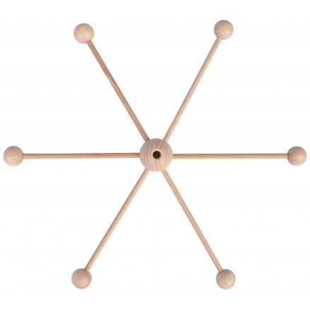 Hobbyfun Treuro til oppheng Natur 4x100mm