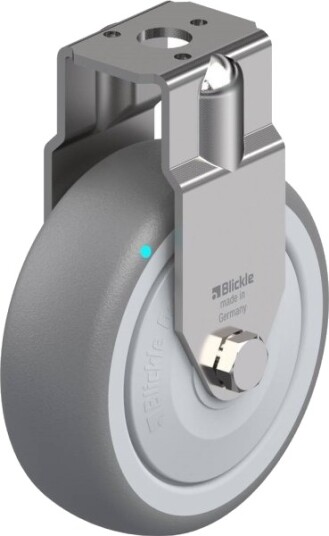 Blickle 754203 Brxa-Tpa 75Kfd Faste Hjul, Hjuldiameter 75 Mm, Bæreevne (Maks.) 75 Kg, 1 Stk