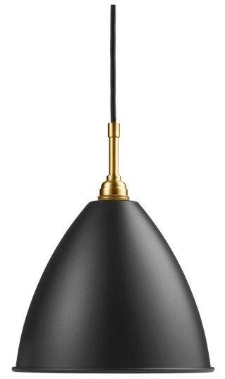 Gubi - Bestlite Bl9 Taklampa Ø 21 Cm - Charcoal Black/mässing - Pendellamper - Robert Dudley Best - Svart Gubi - Bestlite Bl9 Taklampa Ø 21 Cm - Charcoal Black/mässing - Pendellamper - Robert Dudley Best - Svart