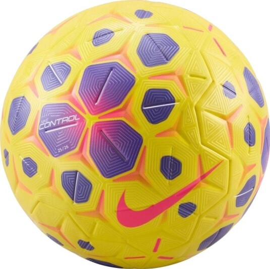 Nike Fotball Control Gul/Lilla/Rosa Str. 5