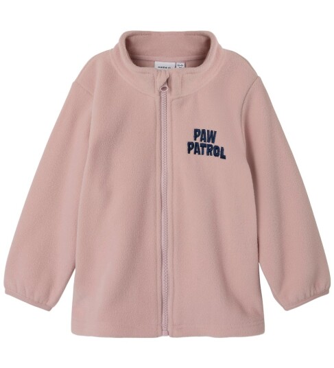 Name It Nmfjirdi Paw Fleece Genser Rosa 92 med Høy Hals