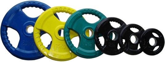Pivot olympisk vektpakke farget 130 kg