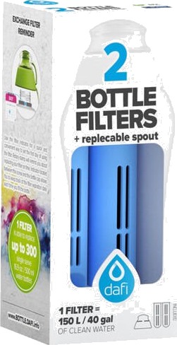 Dafi Refill Filterflaske  Blå