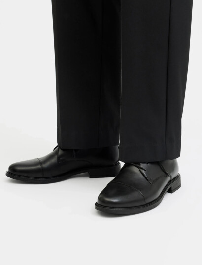 Jack & Jones Jfwoslo Leather Dress Shoe Noos Black 41 Jack & Jones Jfwoslo Leather Dress Shoe Noos Black 41