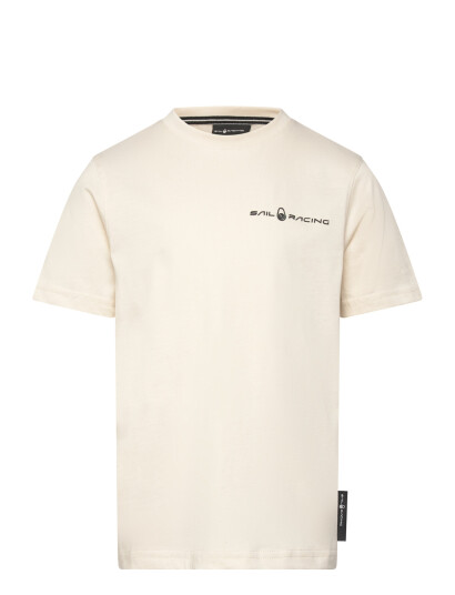 Sail Racing Jr Bowman Logo Tee Cream 158