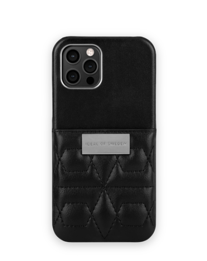 Statement Case Quilted Black Mini Pocket