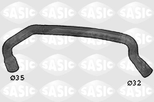 SASIC SWH0339 Radiatorslange SASIC SWH0339 Radiatorslange