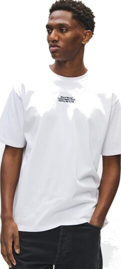 WOOD WOOD Wwoliver Tee 25490 White M