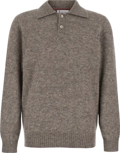 Brunello Cucinelli Herre Topper Brun XL,