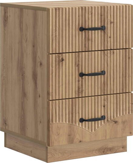  Nattbordskap Artisan eik 43 x 41 x 63,5 cm Konstruert tre