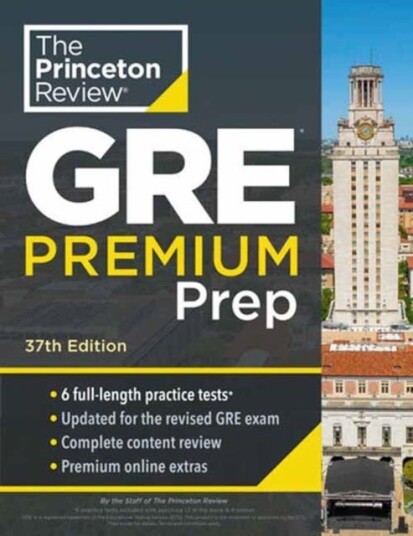 Princeton Review GRE Premium Prep 37th Edition