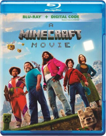 A Minecraft Movie Bluray