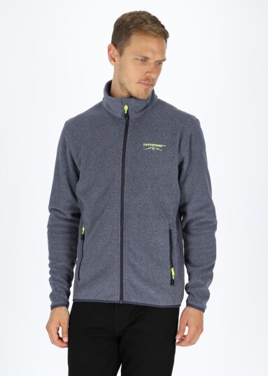 Swedemount Tromsö Fleece Navy Melange S Fleecetrøyer