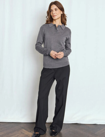 Bruun & Stengade Bs Eirin Regular Fit Knitwear   Grey   S