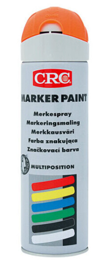 CRC Marker Paint orange Fluorescerende aerosol 500ml - 1840093