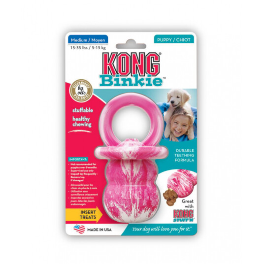 Kong Puppy Smukk M Rosa