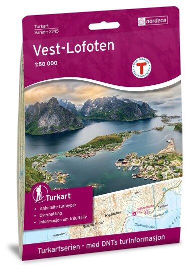 Ugland IT Nordeca Vest-lofoten 1:50 000 Turkart