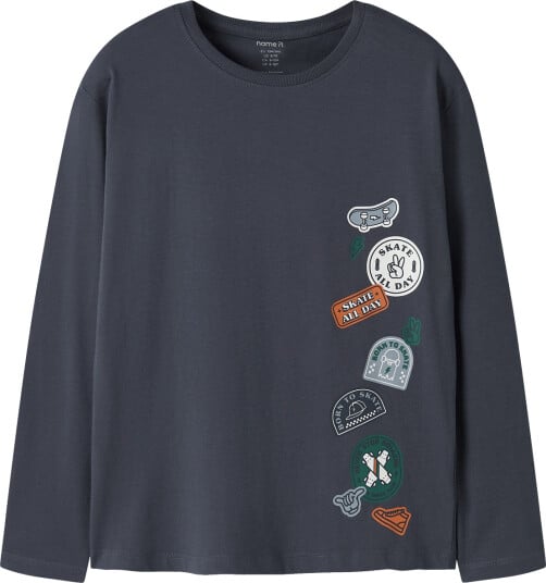Name It Nkmvagno Ls Loose Top Navy 158 164