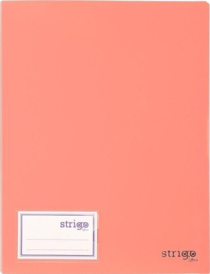 Strigo Tilbudsmappe A4 30 Lommer Lys Rosa Strigo Strigo Tilbudsmappe A4 30 Lommer Lys Rosa Strigo