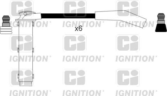 Tennplugg kabelsett QUINTON HAZELL XC1008