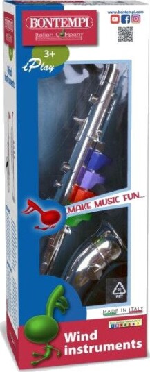 Bontempi Play Lekesaksofon 4 Knapper Fargerike Knapper