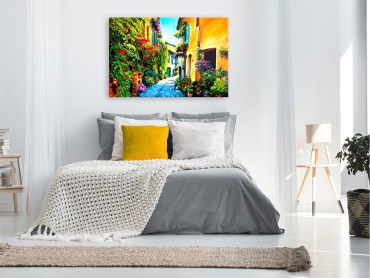 Tavle Beautiful Street 1 Part Wide 120X80 Artgeist sp. z o. o.