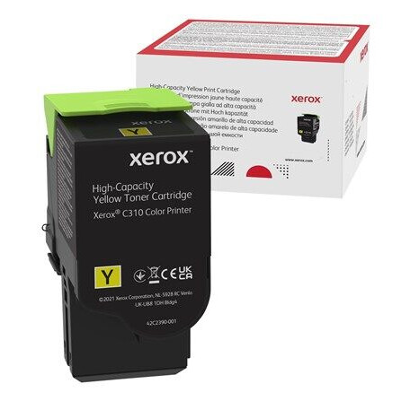 Xerox - high capacity - yellow - original - toner cartridge - Laser toner Yellow Xerox - high capacity - yellow - original - toner cartridge - Laser toner Yellow